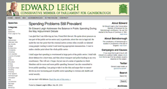 Desktop Screenshot of edwardleigh.org.uk