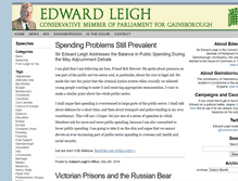 Tablet Screenshot of edwardleigh.org.uk