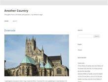 Tablet Screenshot of anothercountry.edwardleigh.org.uk